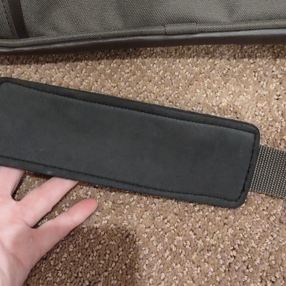 American tourister canvas computer briefcase bag